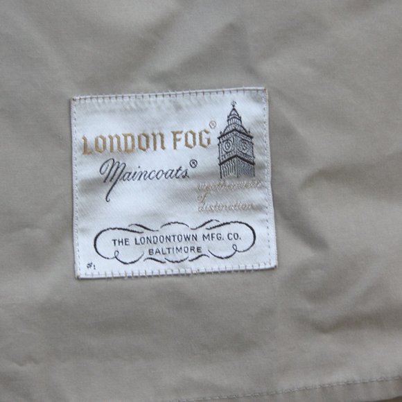 Men's London Fog Maincoats Overcoat Vintage Coat - Picture 6 of 7